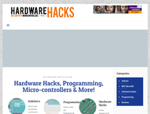 Tablet Screenshot of hwhacks.com